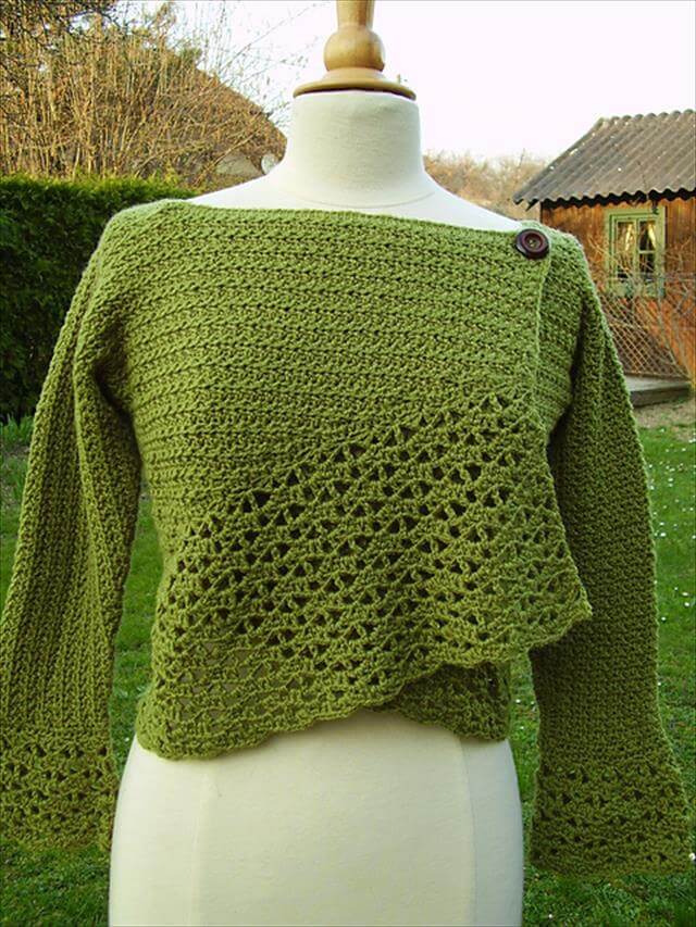crosia woolen sweater