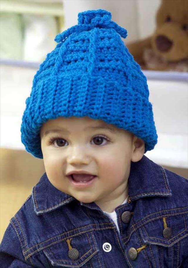 9 DIY Crochet Baby Hats And Pattern DIY to Make
