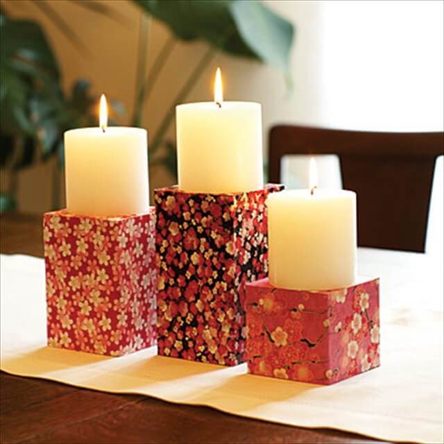 16 Delightful DIY Candle Holders DIY to Make