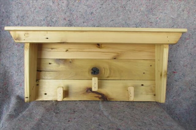 32 DIY Rustic Pallet Shelf Ideas | DIY to Make