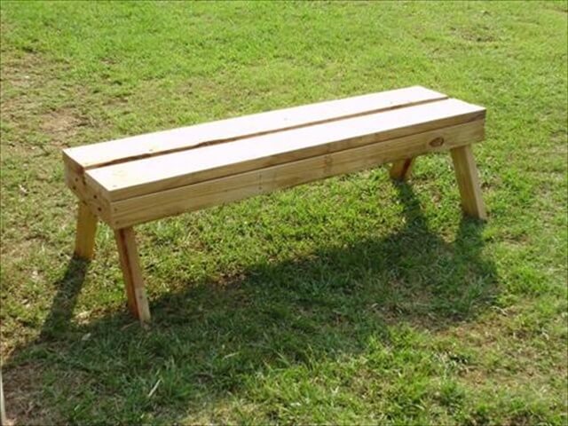 19 DIY Wooden Pallet Bench DIY to Make