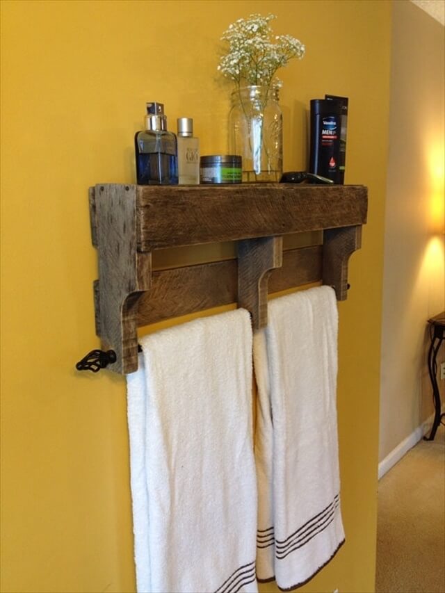 32 DIY Rustic Pallet Shelf Ideas DIY to Make