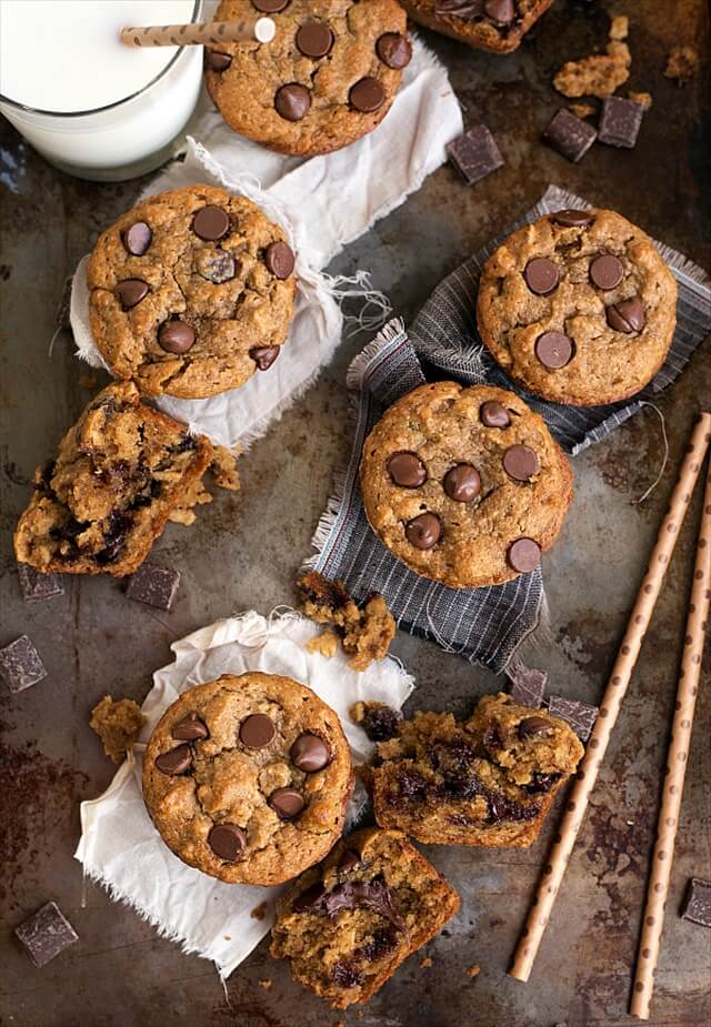 Coffee Banana Chocolate Chip Muffins Coffee Banana Chocolate Chip Muffins
