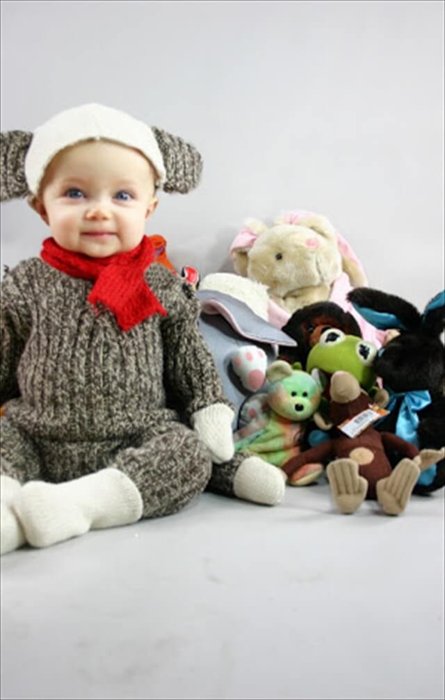 diy sock monkey costume 37 diy sweaters into something new diy to make diy sock monkey costume 37 diy sweaters into something new diy to make