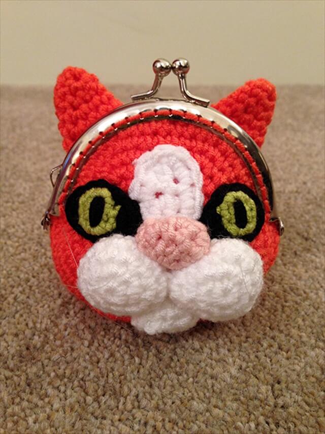 16 Crocheted Coin Purses Ideas DIY to Make
