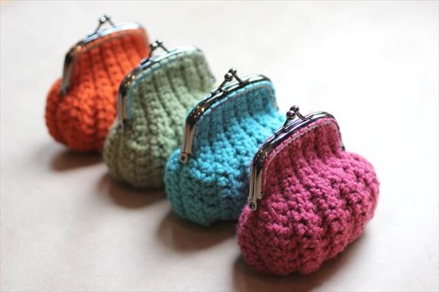 16 Crocheted Coin Purses Ideas | DIY to Make