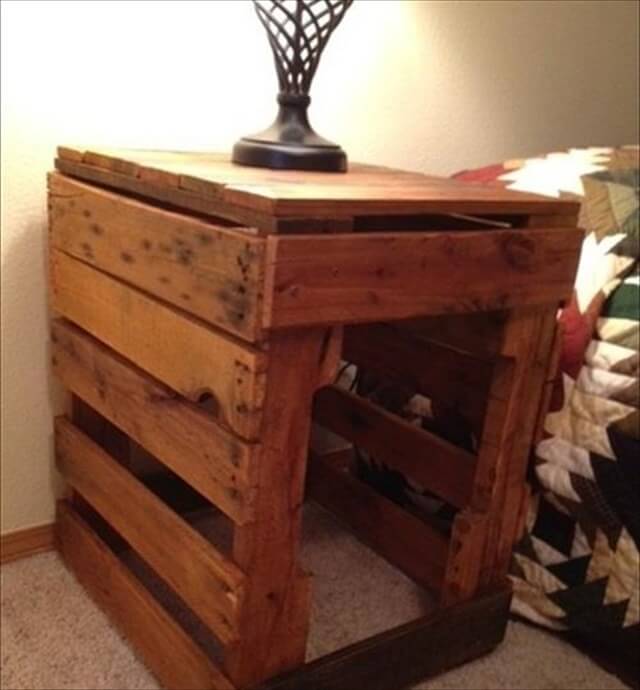 11 DIY Pallet Side Table Ideas DIY to Make