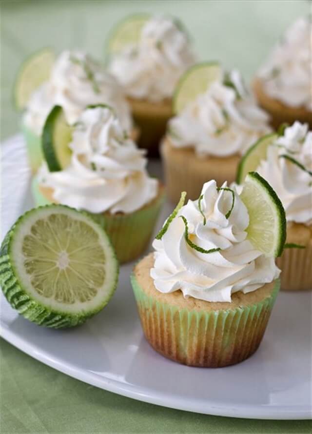 cupcakes margarita liquor recipe infused lime cake strawberry tequila boozy cupcake alcohol frosting recipes birthday desserts summer alcoholic thyme tide