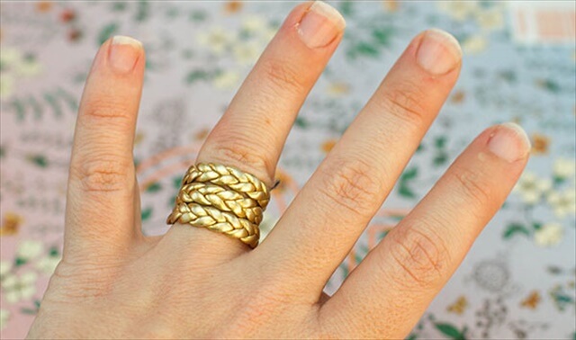 How To Make Wire Initial Ring How To Make Wire Initial Ring