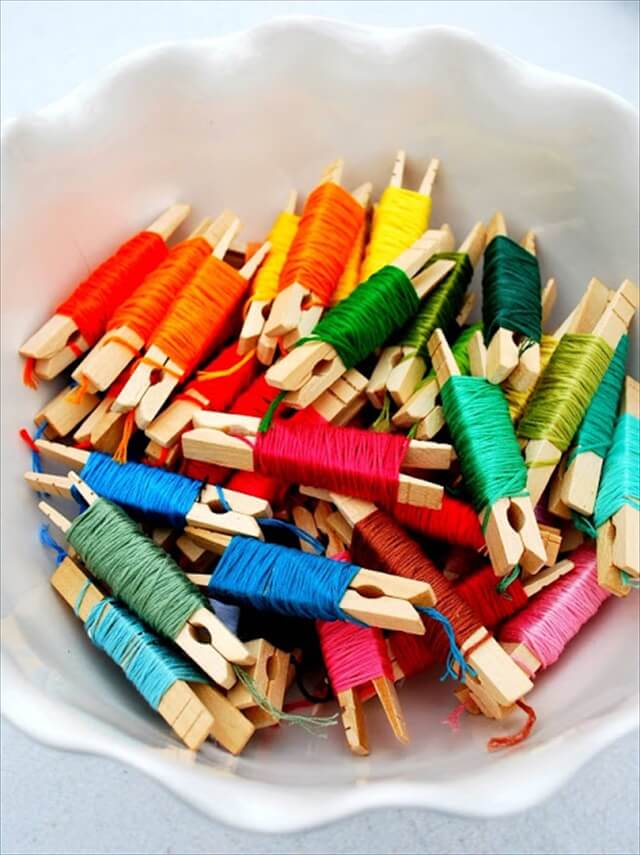Embroidery Floss Clothes