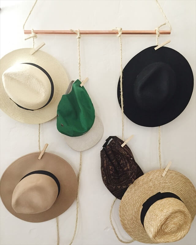 14 DIY Hat Racks | DIY to Make