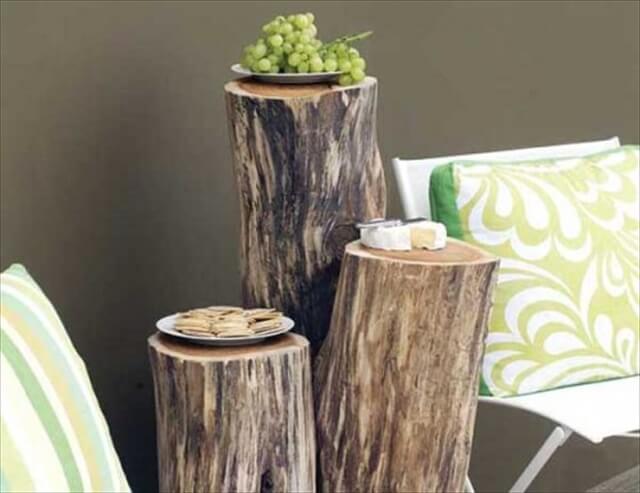 Ingenious Projects That Turn Wood Logs Into Outdoor Furniture