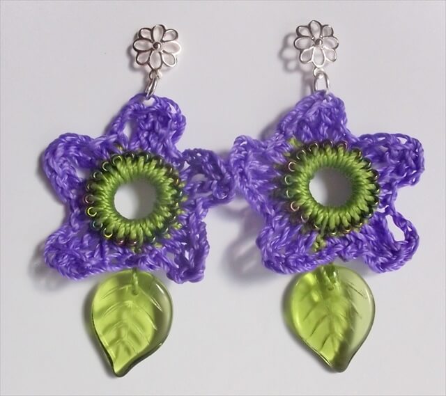 20 Crochet Earrings Ideas DIY to Make