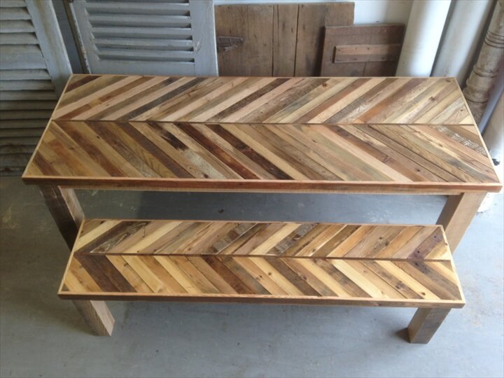 58 DIY Pallet Dining Tables | DIY to Make