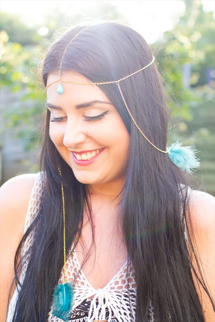 25 diy feather jewelry design diy to make neck style design