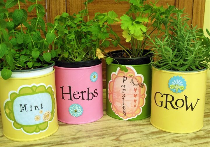 34 DIY Easy Tin Can Crafts Projects DIY to Make
