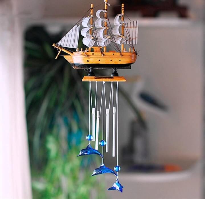40 Homemade Diy Wind Chime Ideas To Make Pipe Wind Chime Image You