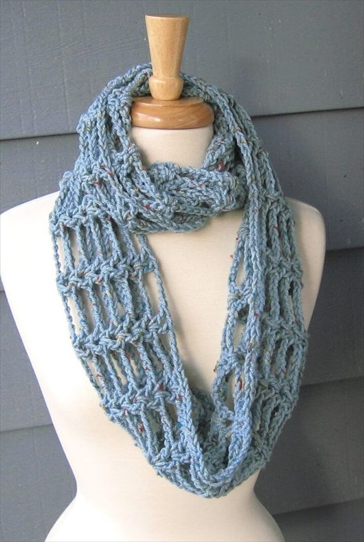 32 Super Easy Crochet Infinity Scarf ideas | DIY to Make