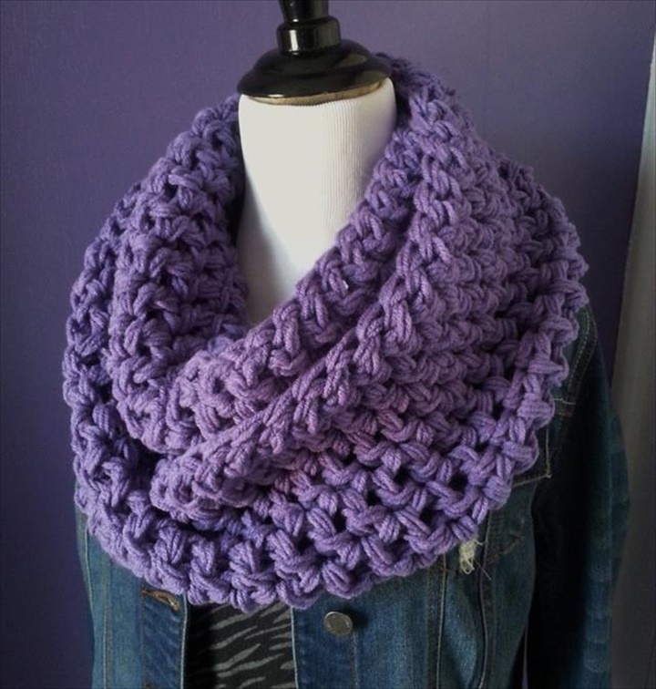 32 Super Easy Crochet Infinity Scarf ideas DIY to Make