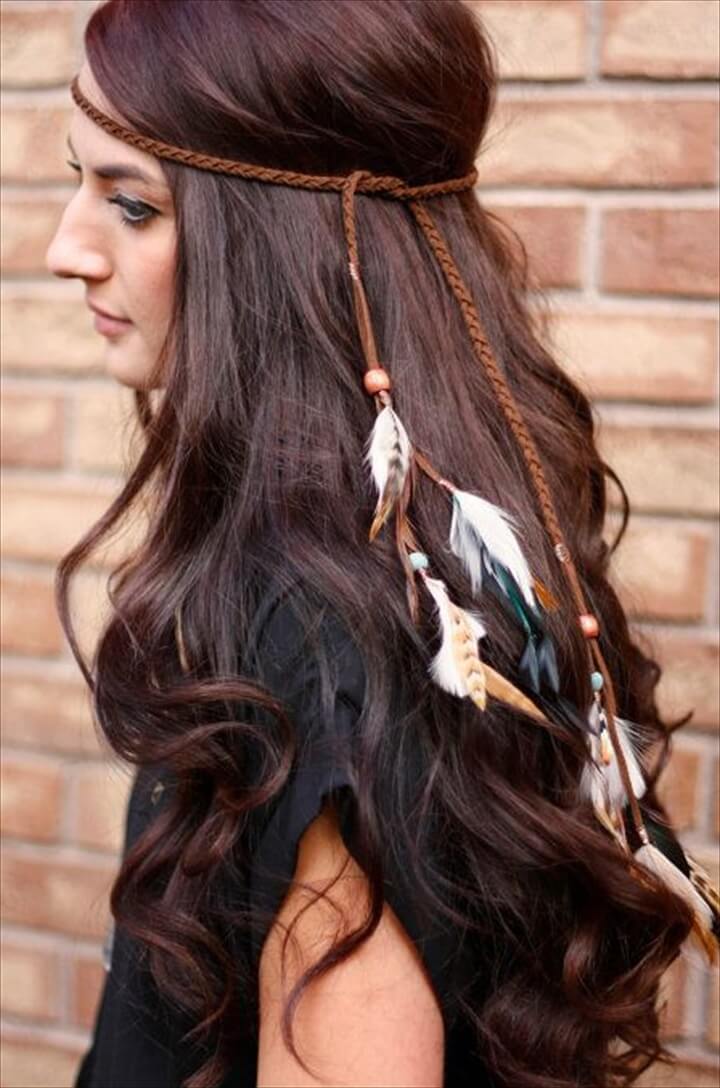 25 DIY Feather Jewelry Design | DIY to Make