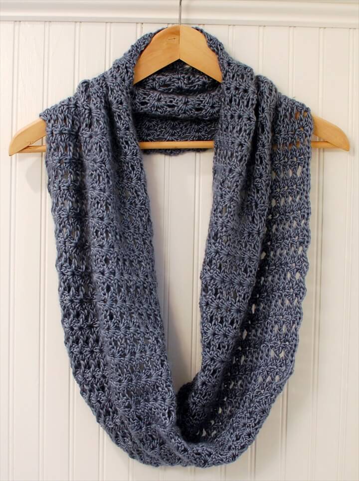32 Super Easy Crochet Infinity Scarf ideas | DIY to Make