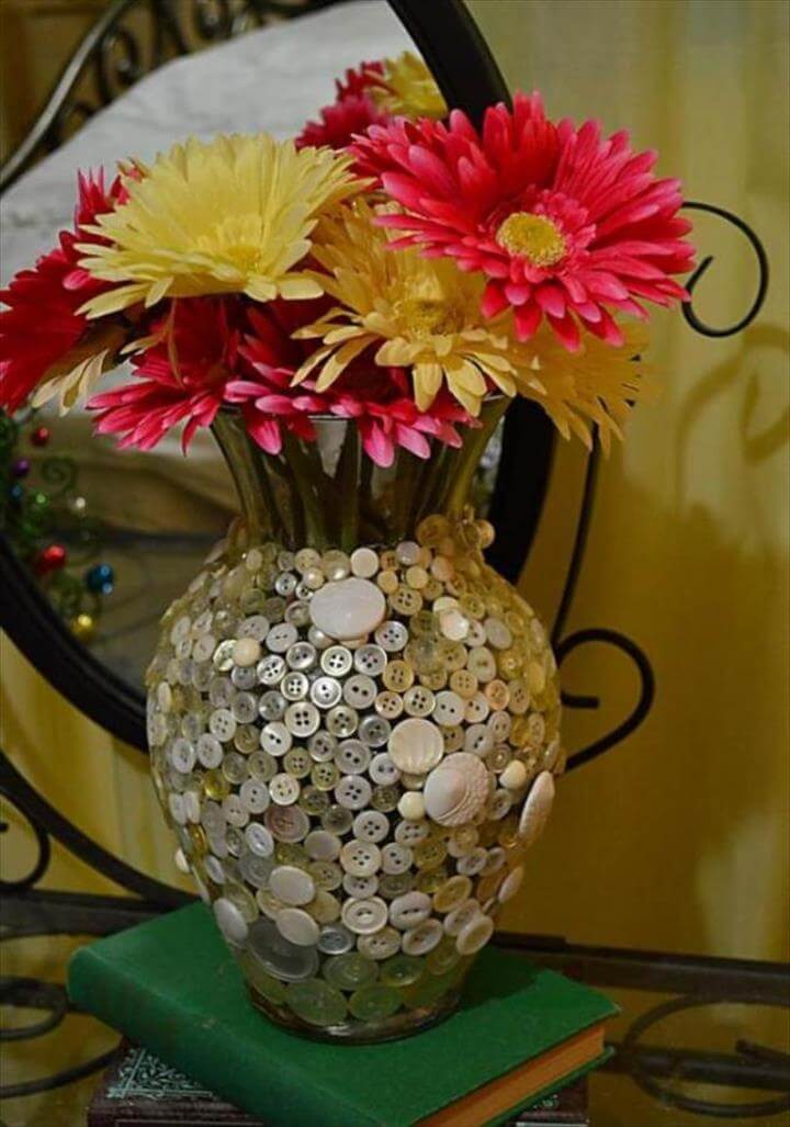 36 Innovative & Beautiful Button Crafts | DIY to Make
