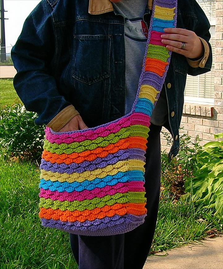 50 DIY Crochet Purse, Tote & Bag Patterns | DIY to Make