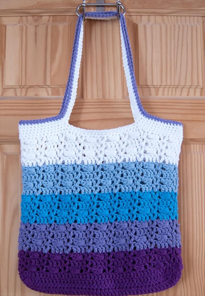 30 Easy Crochet Tote Bag Patterns | DIY to Make