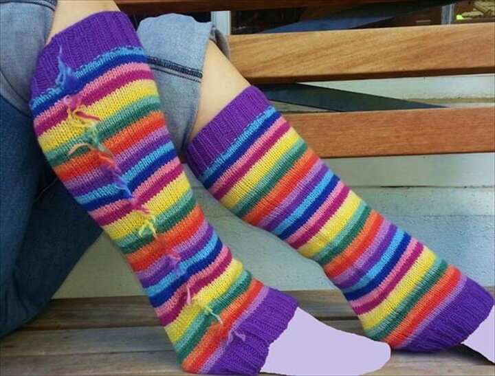 20 DIY Crochet Leg Warmer Ideas For Girls DIY to Make