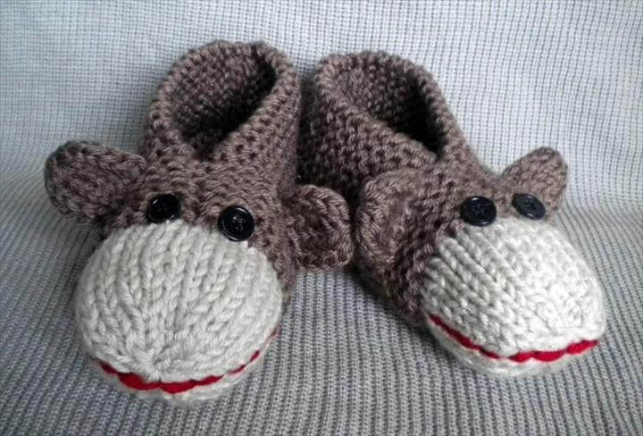 15 Easy To Make Crochet Baby Animals Slippers DIY to Make