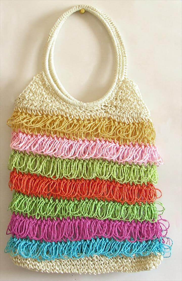 50 DIY Crochet Purse, Tote & Bag Patterns DIY to Make
