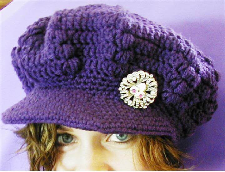 45 Super DIY Crochet Brimmed Beanie Hat Design | DIY to Make