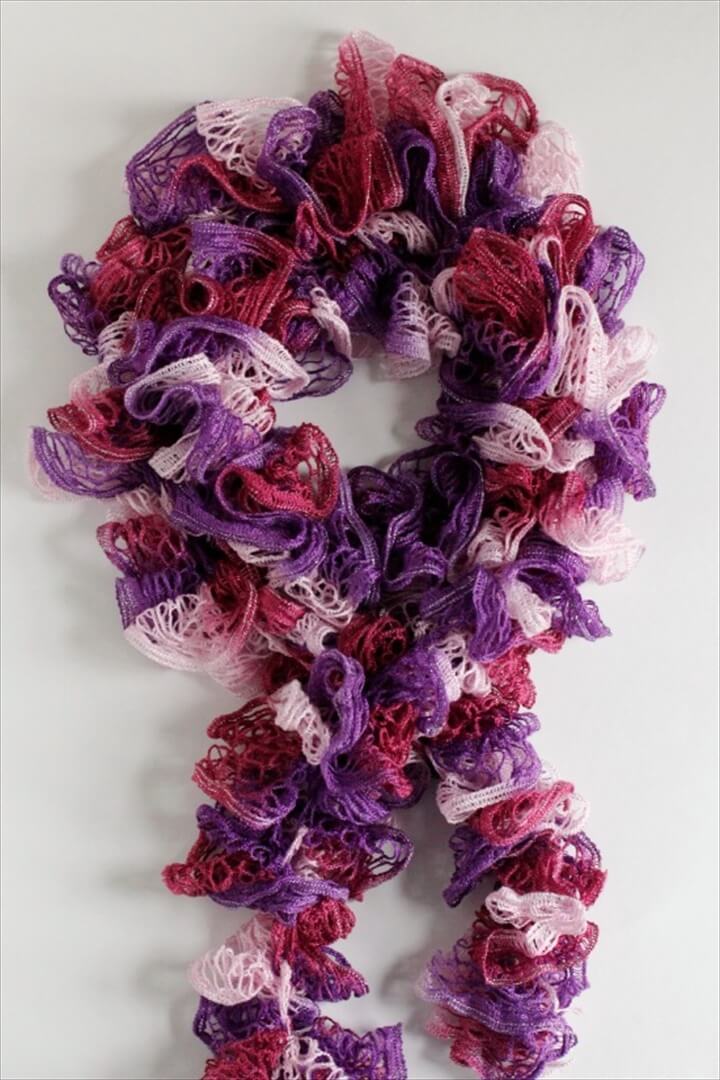 27 Quick & Easy Crochet Scarf DIY to Make