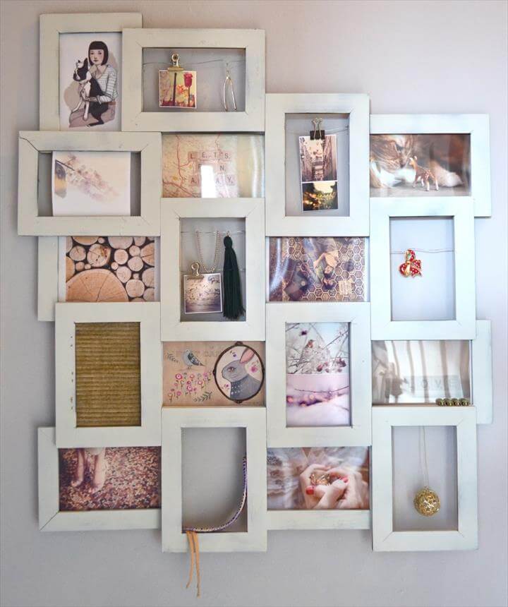 Sydney Diy photo frames from cardboard