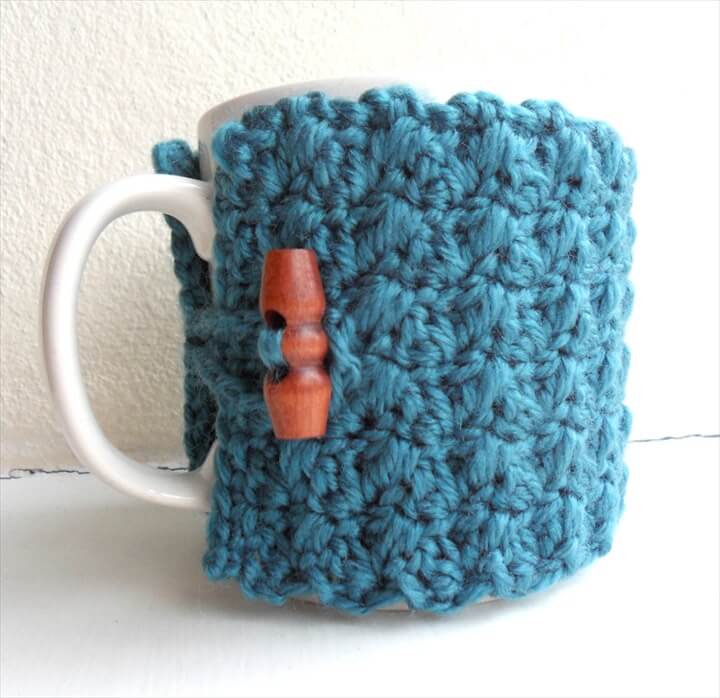31 DIY Easy To Make Crochet Mug Warmer Ideas DIY to Make