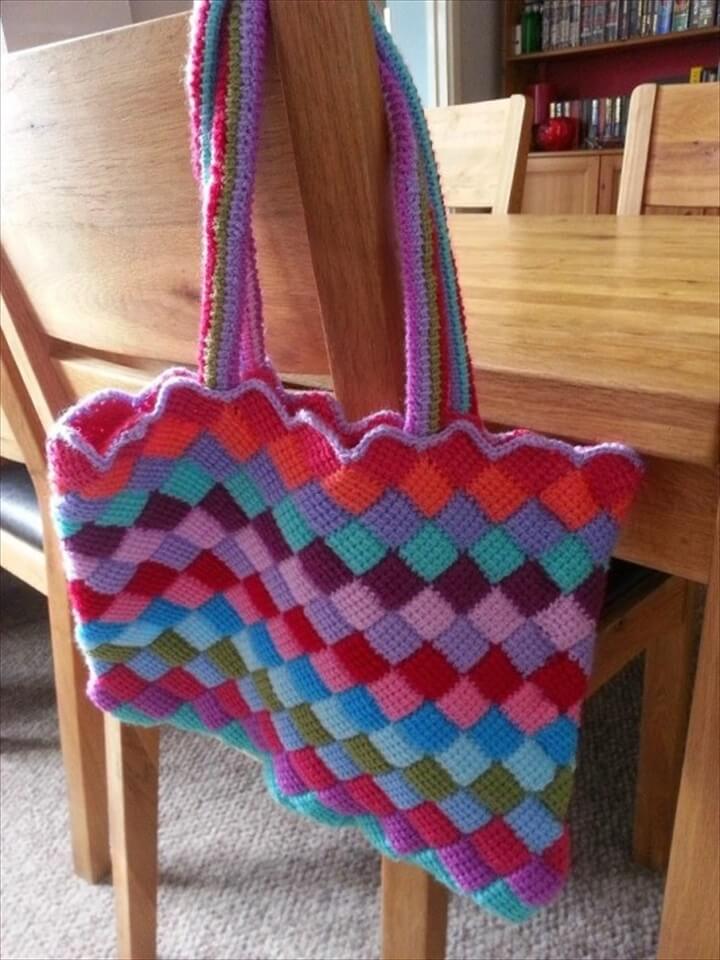 30 Easy Crochet Tote Bag Patterns | DIY to Make