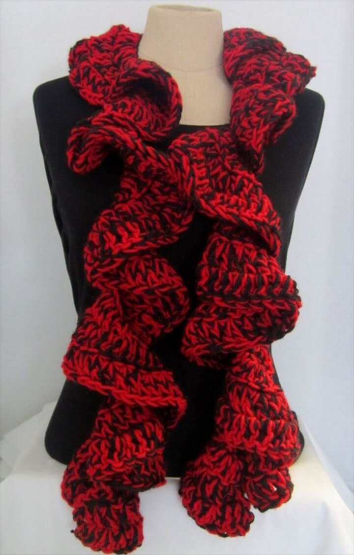 27 Schnell & Easy Crochet Scarf DIY to Make