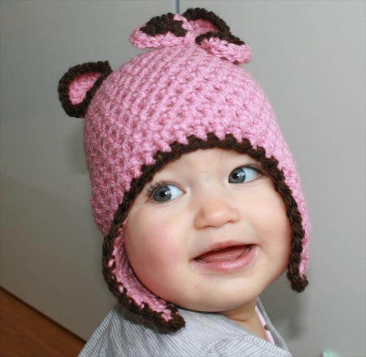 45 Super DIY Crochet Brimmed Beanie Hat Design DIY to Make