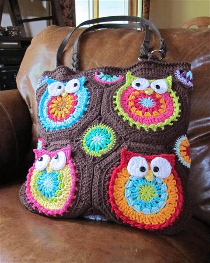 50 DIY Crochet Purse, Tote & Bag Patterns DIY to Make
