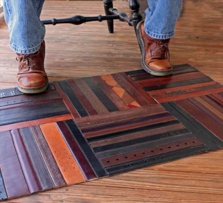 23 Creative Projects With Old Leather Belts DIY to Make