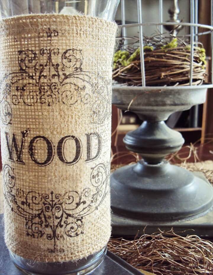 28 DIY Easy Burlap Crafts DIY to Make