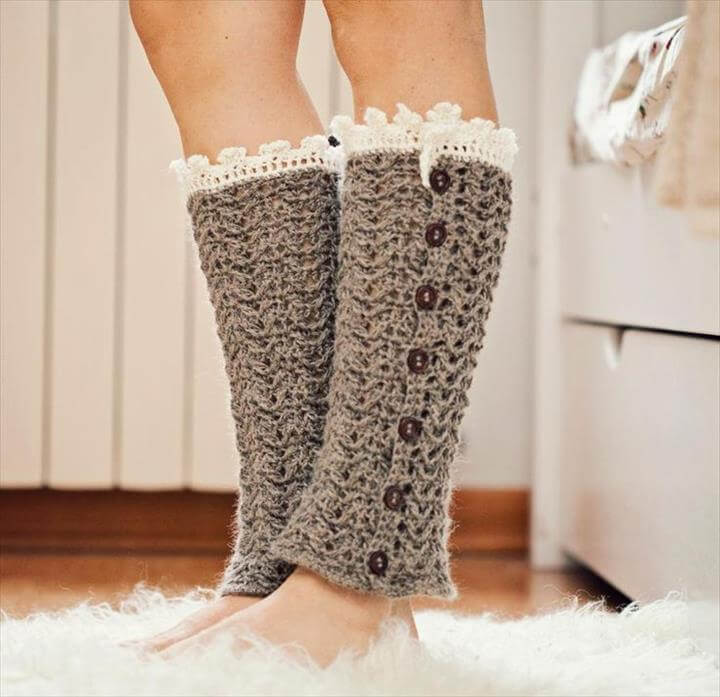 72 Adorable Crochet Winter Leg Warmer Ideas DIY to Make
