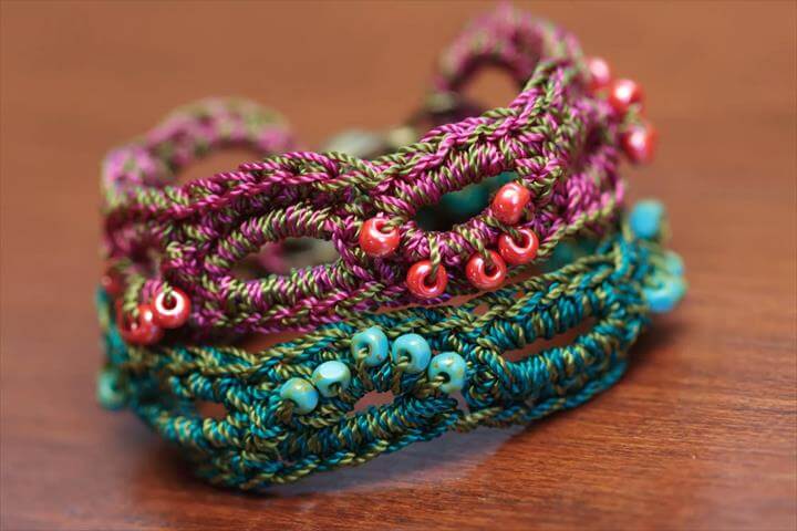 60 Free Vintage Crochet Jewelry Ideas DIY to Make