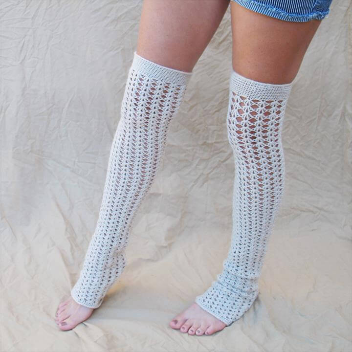 72 Adorable Crochet Winter Leg Warmer Ideas DIY to Make