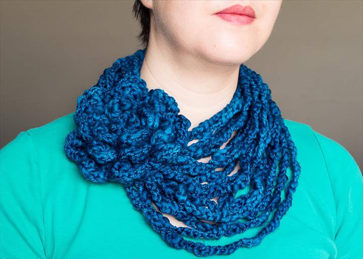 26 Easy &amp; Free Crochet Neck Warmer Patterns | DIY to Make