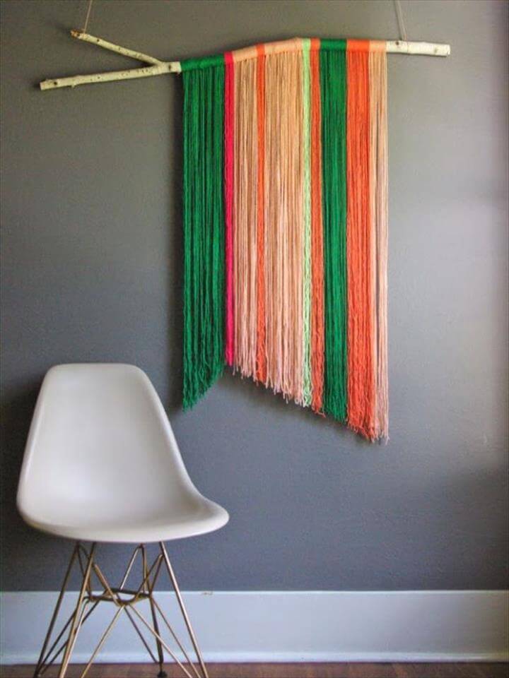 40 DIY Clever Ideas Made With Yarn DIY to Make