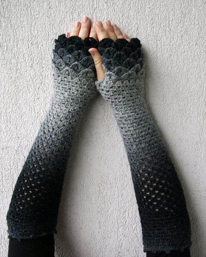 fingerless arm warmers