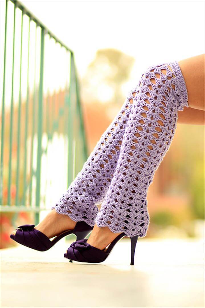72 Adorable Crochet Winter Leg Warmer Ideas DIY to Make