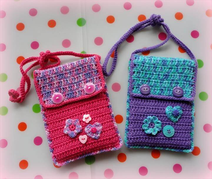 35 Adorable Crochet Mobile Phone Covers DIY to Make