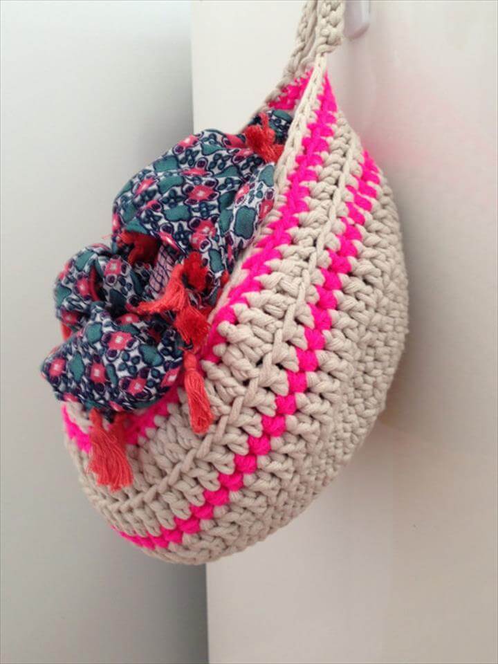 46 Free &amp; Amazing Crochet Baskets For Storage | DIY to Make
